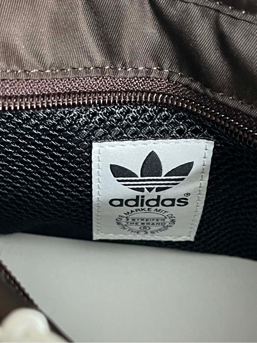 Adidas Micro Brown & Pink Tote Bag - Picture 5 of 7